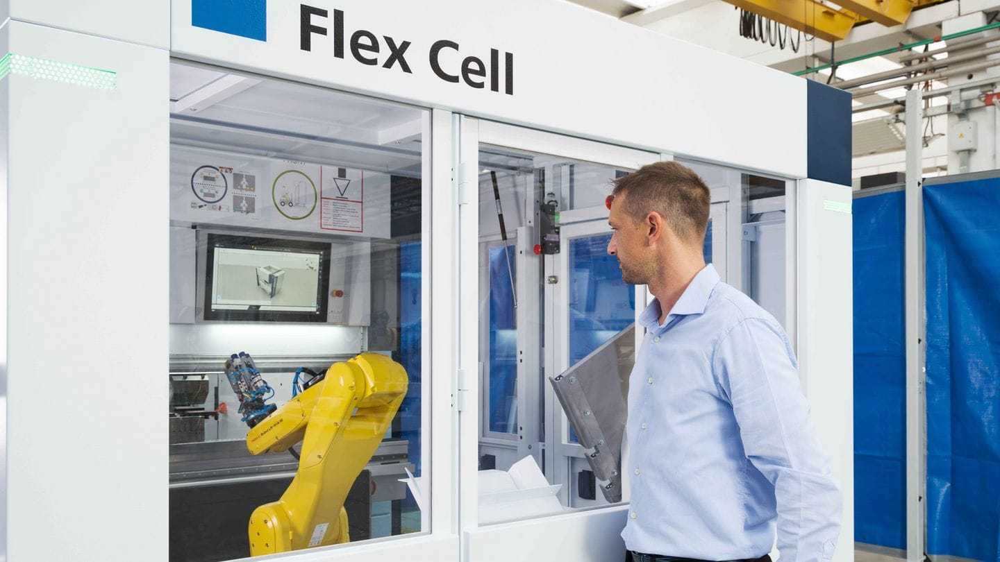 La cellule flexible de TRUMPF