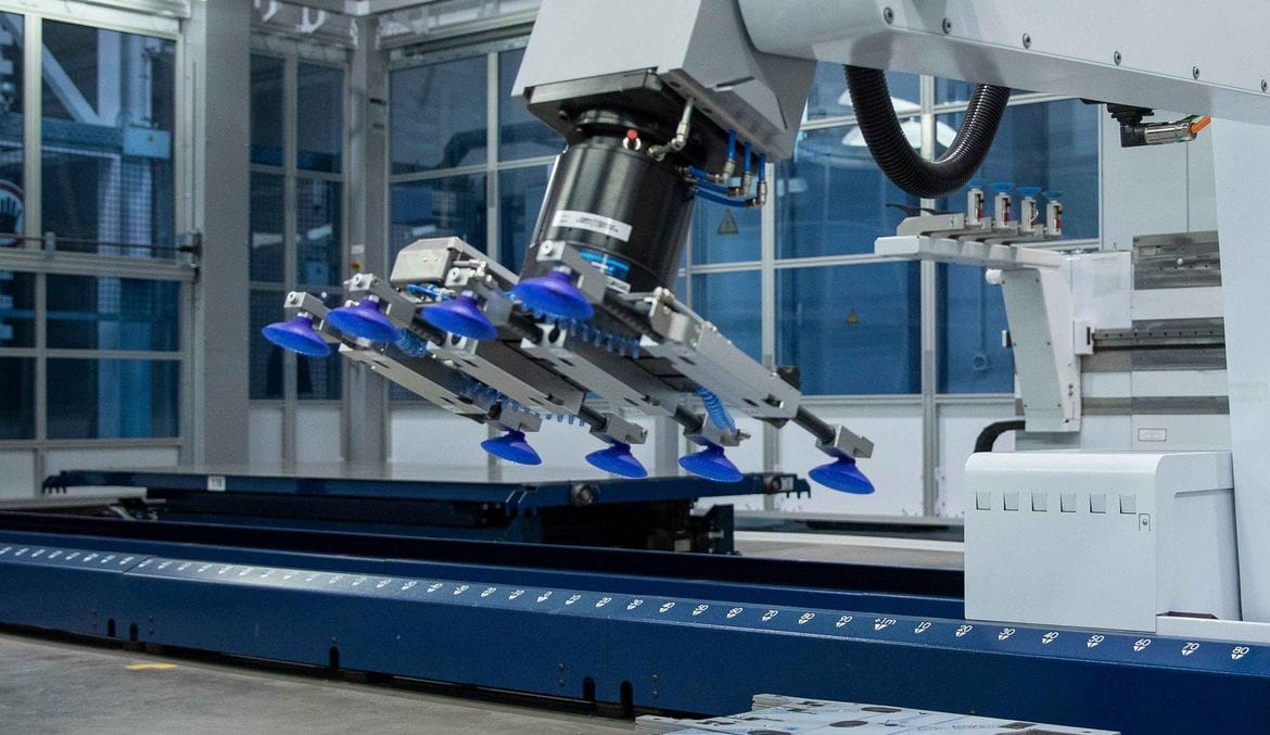 TruBend Cell 5000 avec pince multi-positions moyenne réglable